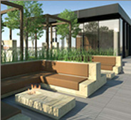 Image of rooftop deck